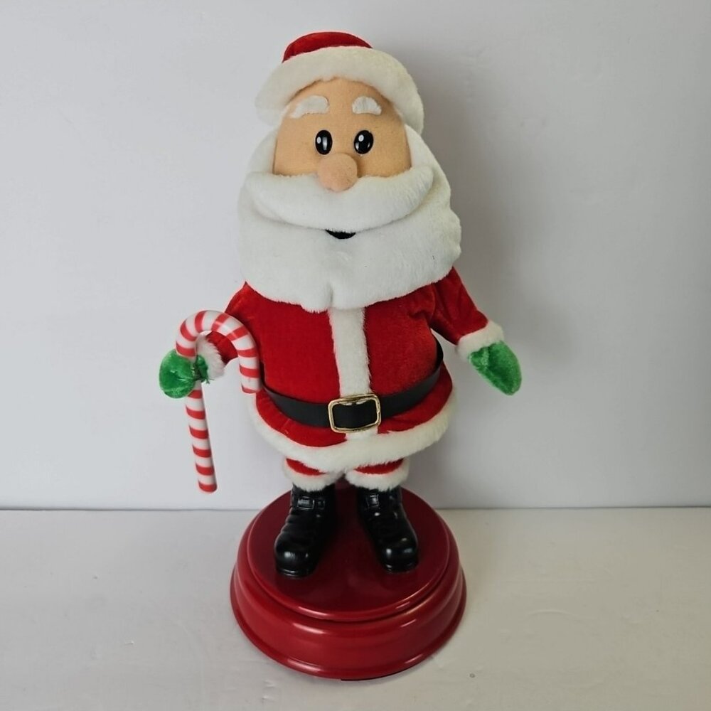 Gemmy Christmas *Flaw* Santa Booty Shaking Singing I Like to Move it Decoration